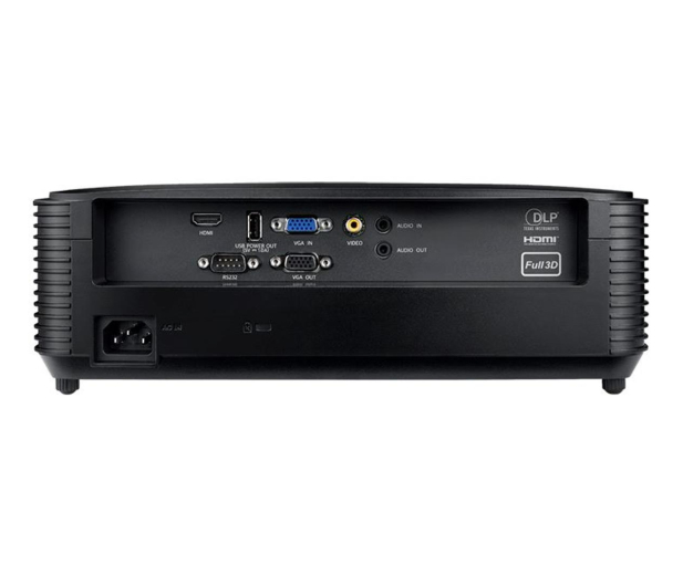 OPTOMA W371 DLP WXGA 3800 25 000:1 1xHDMI E9PX7D701EZ3 - 1164463 - zdjęcie 3